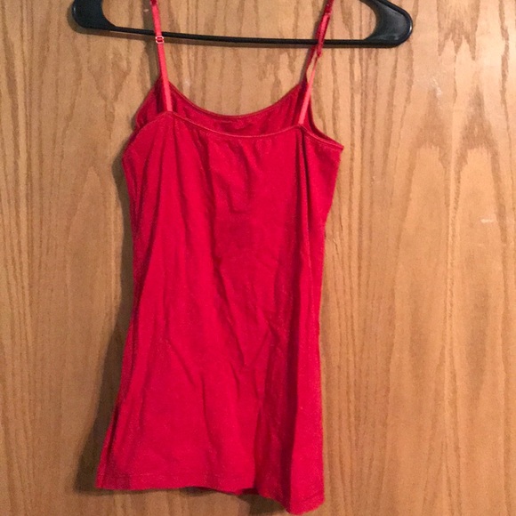 Red Aeropostale spaghetti strap tank top - Picture 2 of 3
